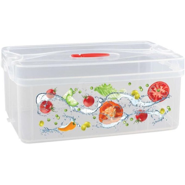 

Контейнер Phibo Smart с клапаном для продуктов 24x16x10 см 3 л