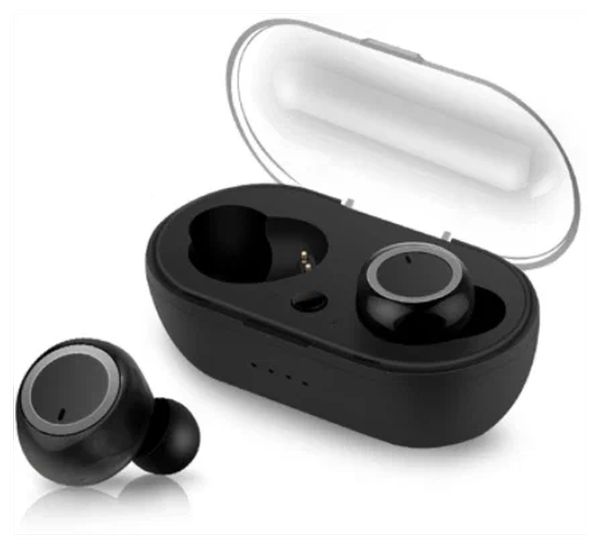фото Беспроводные наушники tws dt-2 black