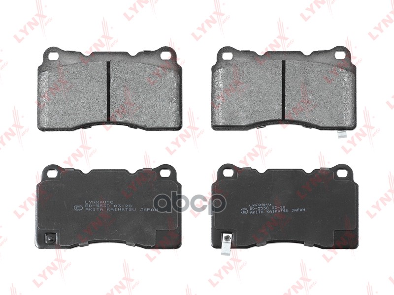 

Колодки Торм.Пер.Opel Astra J 09-15/Insignia 08-17 LYNXauto арт. BD-5530