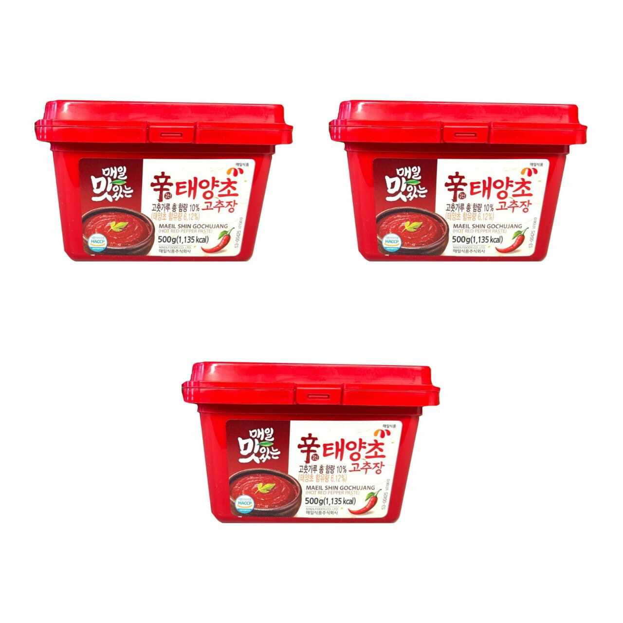 

Паста соевая Maeil Gochujang Red Hot Кочуджянг, 500 г х 3 шт