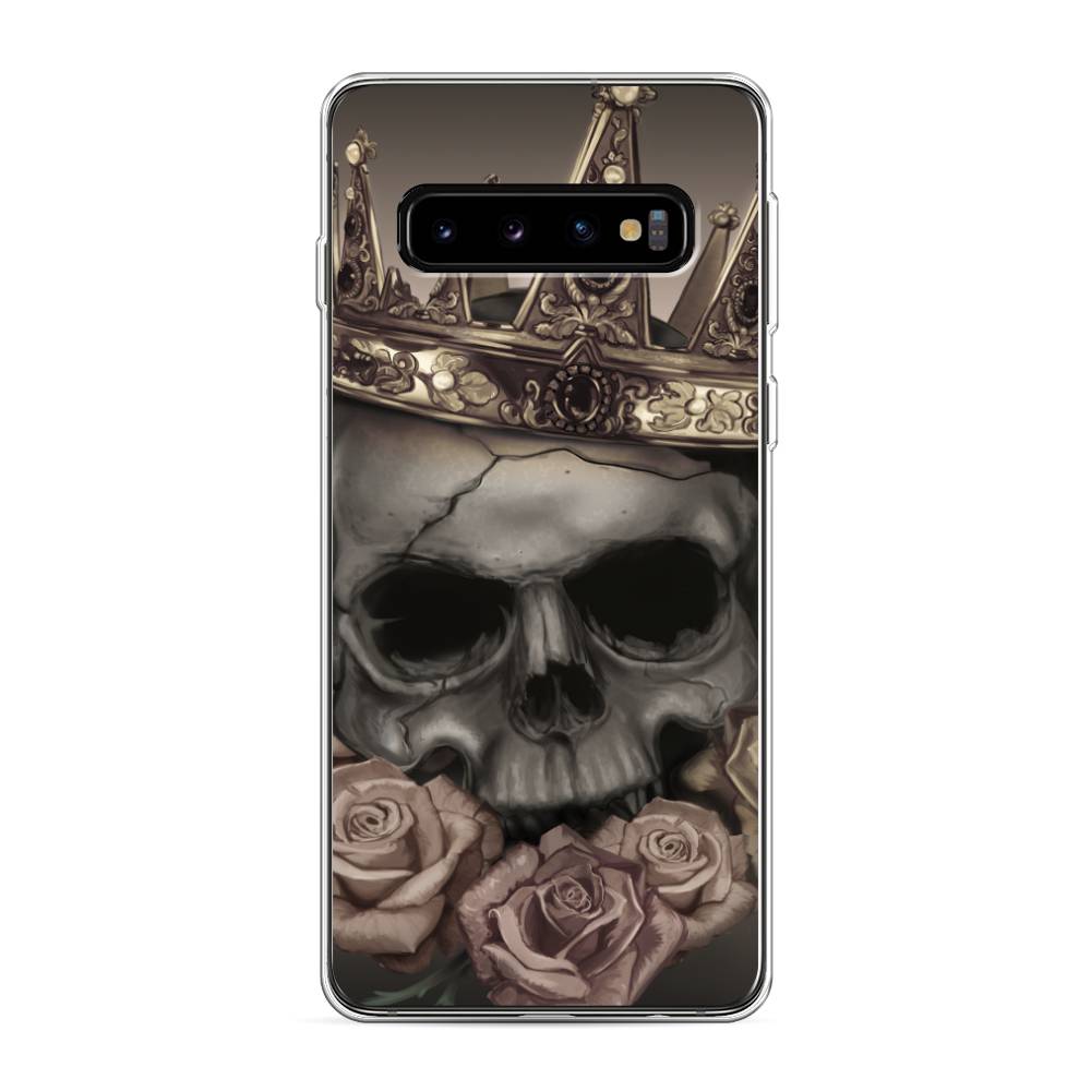 

Чехол Awog на Samsung Galaxy S10 "Череп 22", Разноцветный, 27050-9