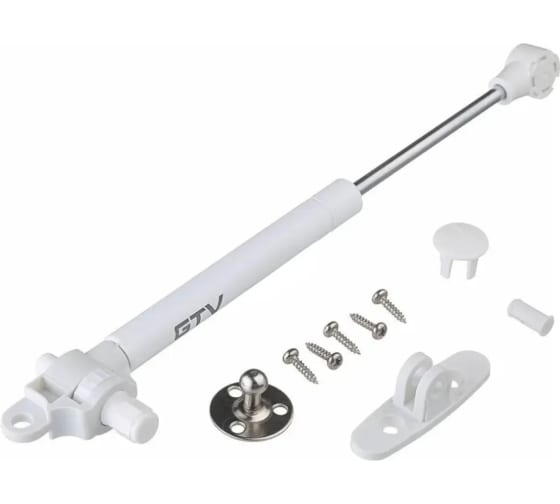 

Подъемник газовый с амортизатором GTV 80N, белый, PD-GAM080-N10