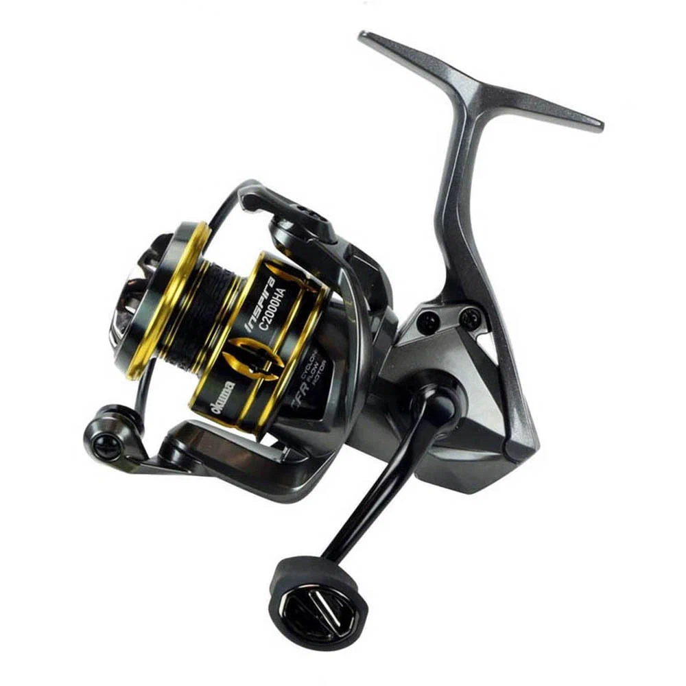 

Катушка для спиннинга OKUMA Inspira C5000A Spinning 5.2:1, Черный