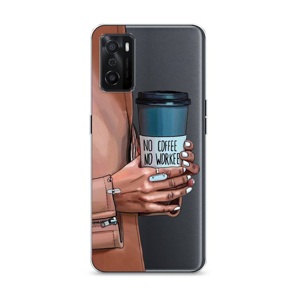 

Чехол Awog на Oppo A55s 5G "No coffee", Разноцветный, 2510150-7