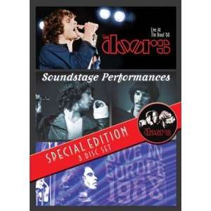 The Doors: Live at the Bowl 68 / Soundstage Performances / Live In Europe 1968 (3 DVD)