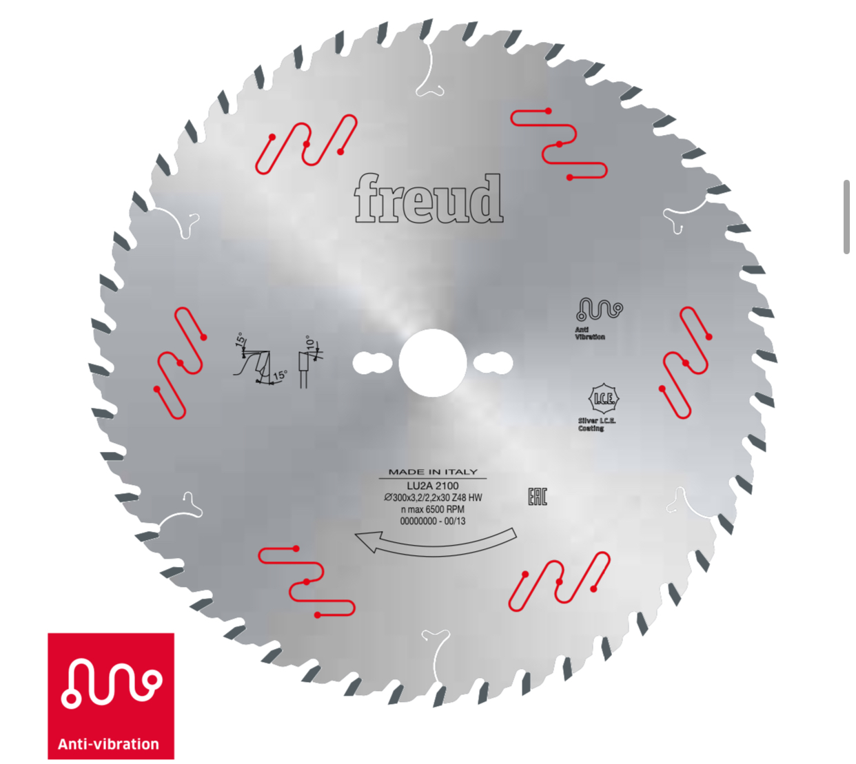 

Пила дисковая Freud 200х3,2x30 Z24, HM Lu2A 0700
