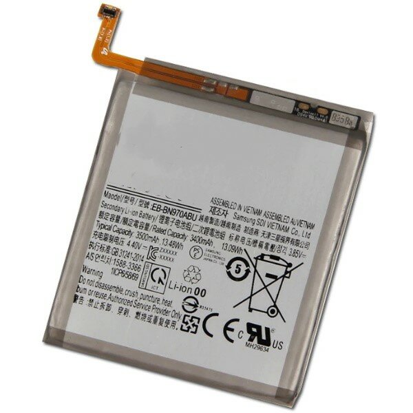 

Аккумулятор для телефона Samsung Galaxy Note 10 N970F EB-BN970ABU мАч 3500