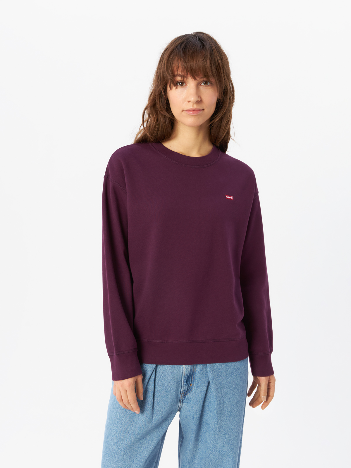 

Свитшот женский Levi's 24688-0057 бордовый XS, 24688