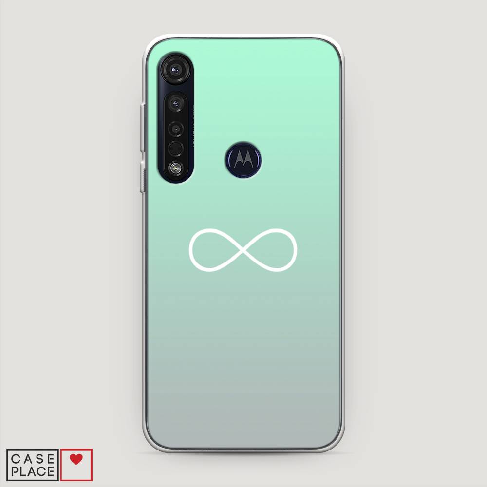 

Чехол Awog на Motorola Moto G8 Plus "Бесконечность от Тиффани", Разноцветный, 241450-4