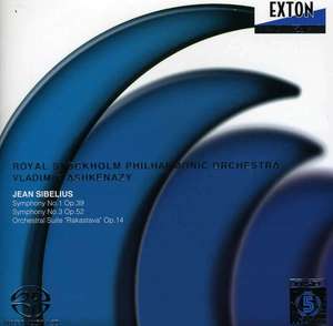 SIBELIUS - Symphonies 1, 3, Ashkenazy, V.