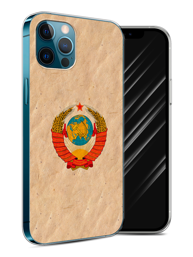 

Чехол Awog на Apple iPhone 12 / Айфон 12 "Союз пролетариев", Разноцветный, 12550-10