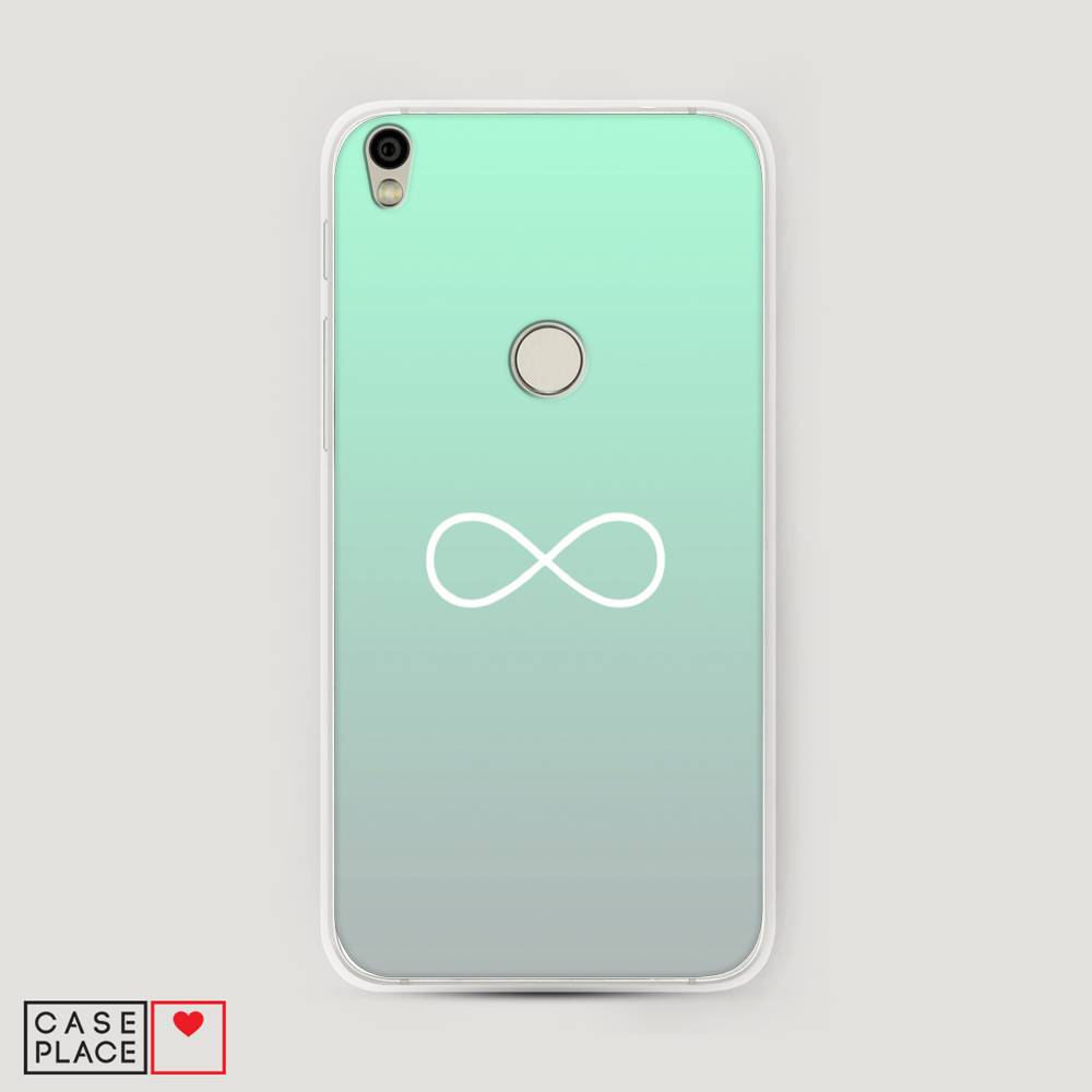 

Чехол Awog на Alcatel Shine Lite / Алкатель Шайн Лайт "Бесконечность от Тиффани", 170350-4
