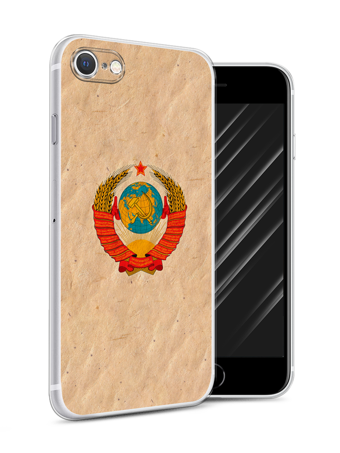 

Чехол Awog на Apple iPhone 7 / Айфон 7 "Союз пролетариев", Разноцветный, 10650-10