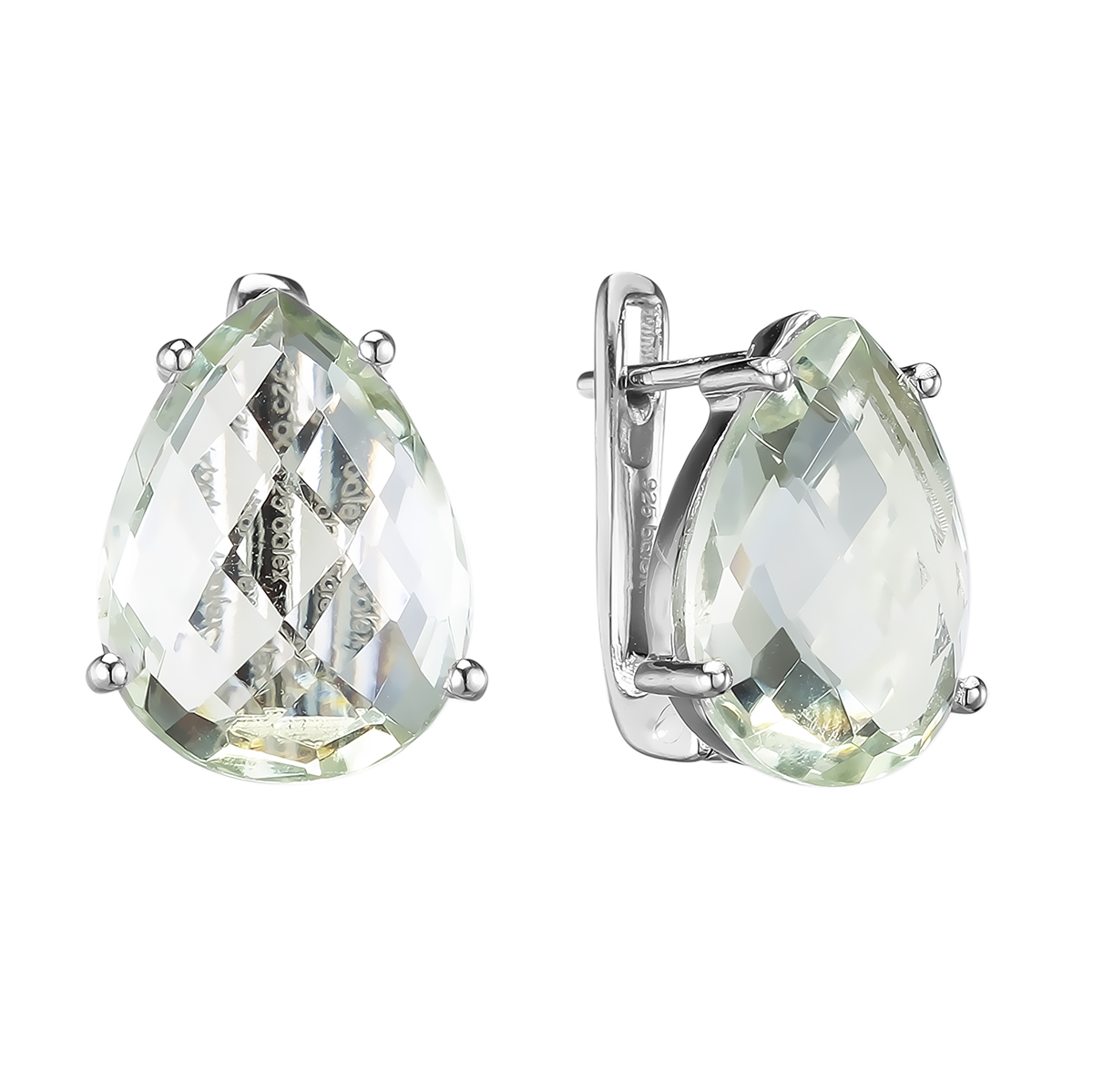 

Серьги женские из серебра Balex Jewellery 2410931821, аметист