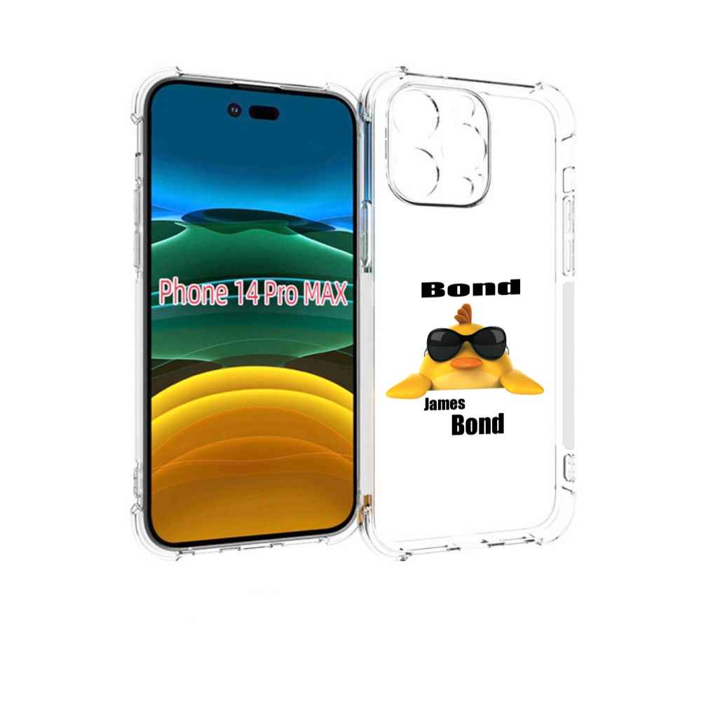 

Чехол MyPads бонд для iPhone 14 Pro Max, Прозрачный, Tocco