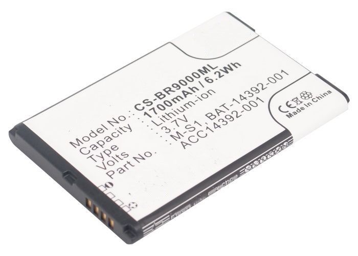 

Аккумулятор для телефона BLACKBERRY M-S1 9000/9020/9030/9700/9780 Bold мАч 1700