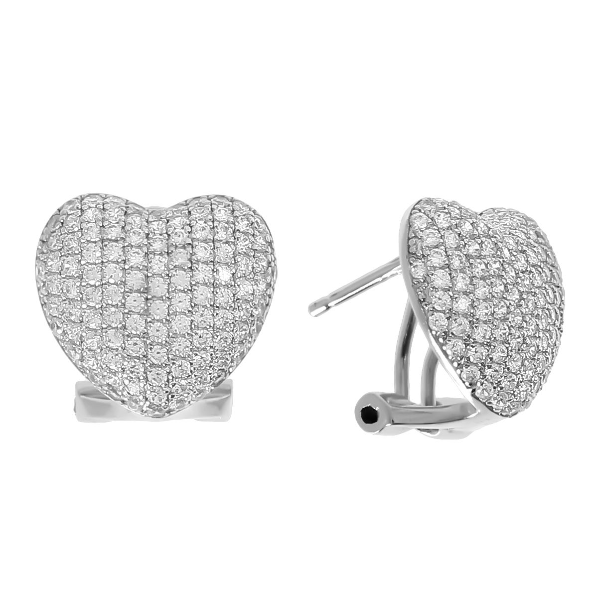 

Серьги из серебра Balex Jewellery 2418910177, фианит, 2418910177