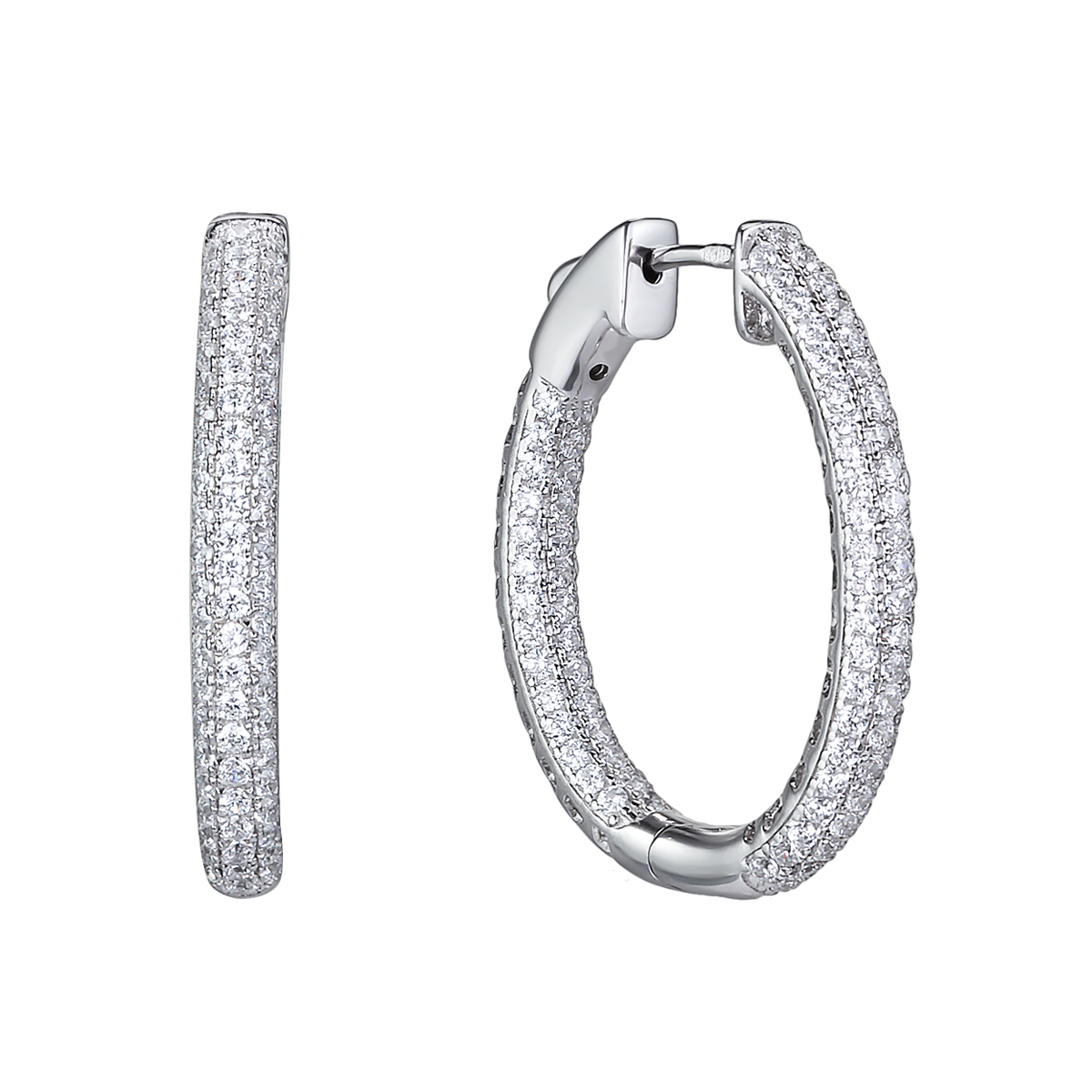 

Серьги женские из серебра Balex Jewellery 2418910427, фианит