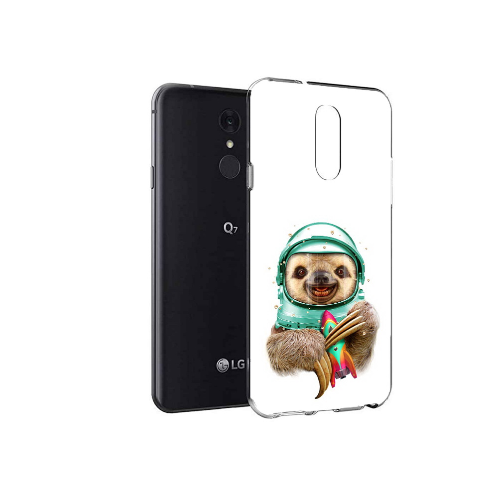 

Чехол MyPads Tocco для LG Q7 Ленивец астронавт (PT113427.75.104), Tocco