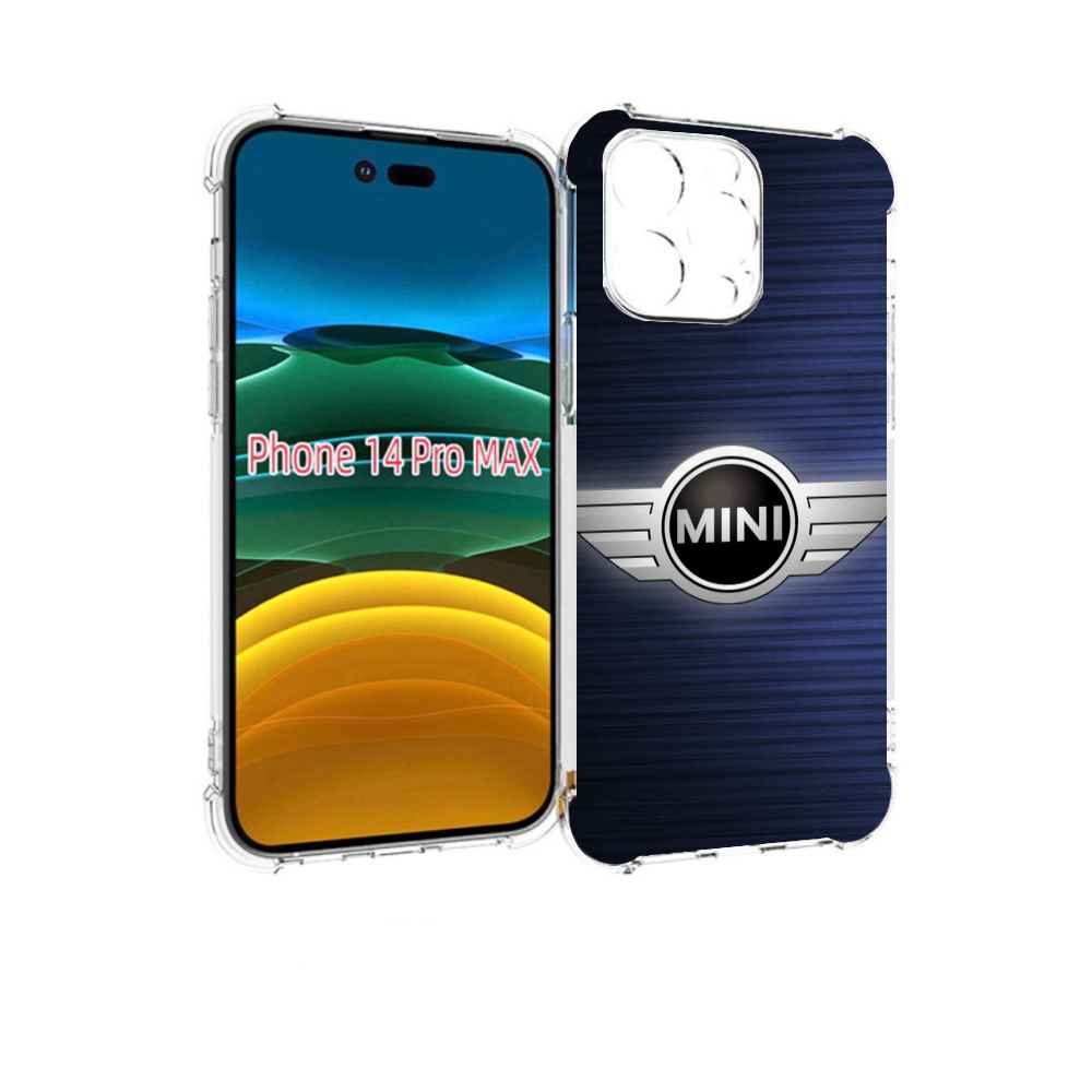 

Чехол MyPads -mini-2 (2) мужской для iPhone 14 Pro Max, Прозрачный, Tocco