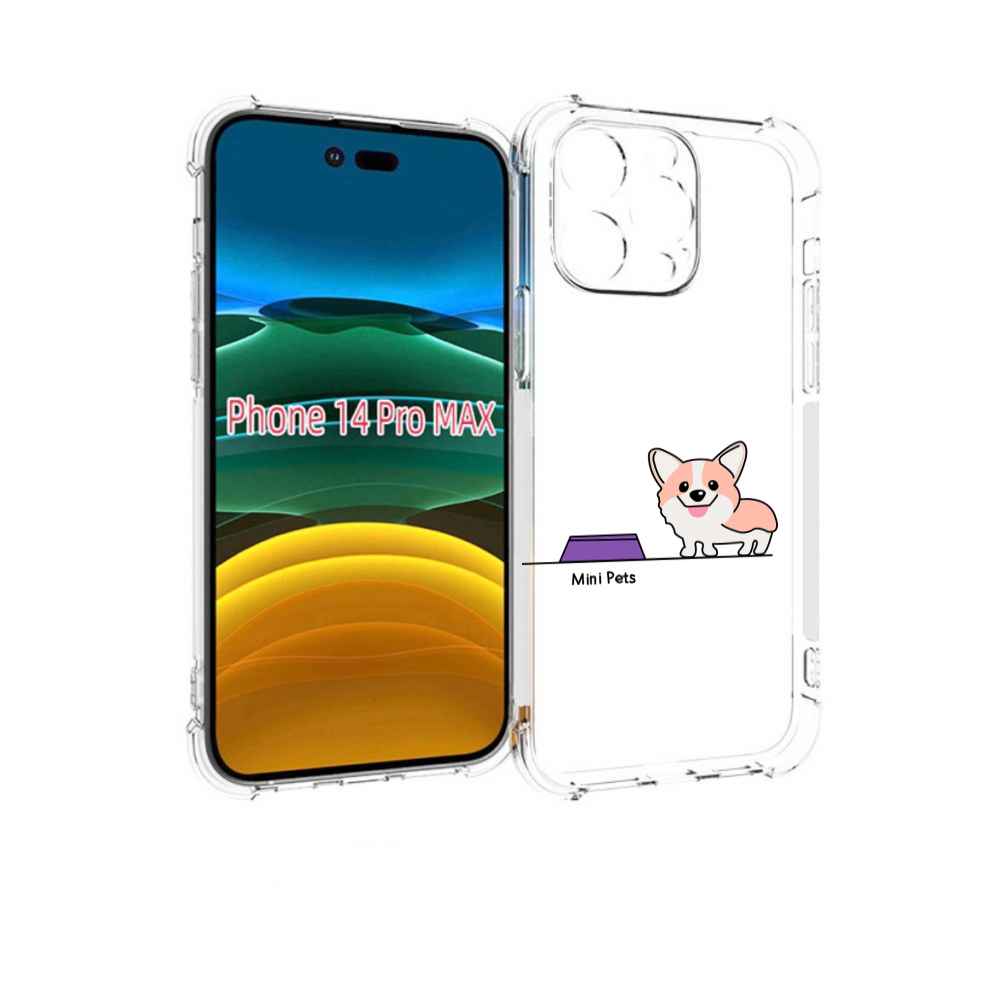 

Чехол MyPads -питомец детский для iPhone 14 Pro Max, Прозрачный, Tocco