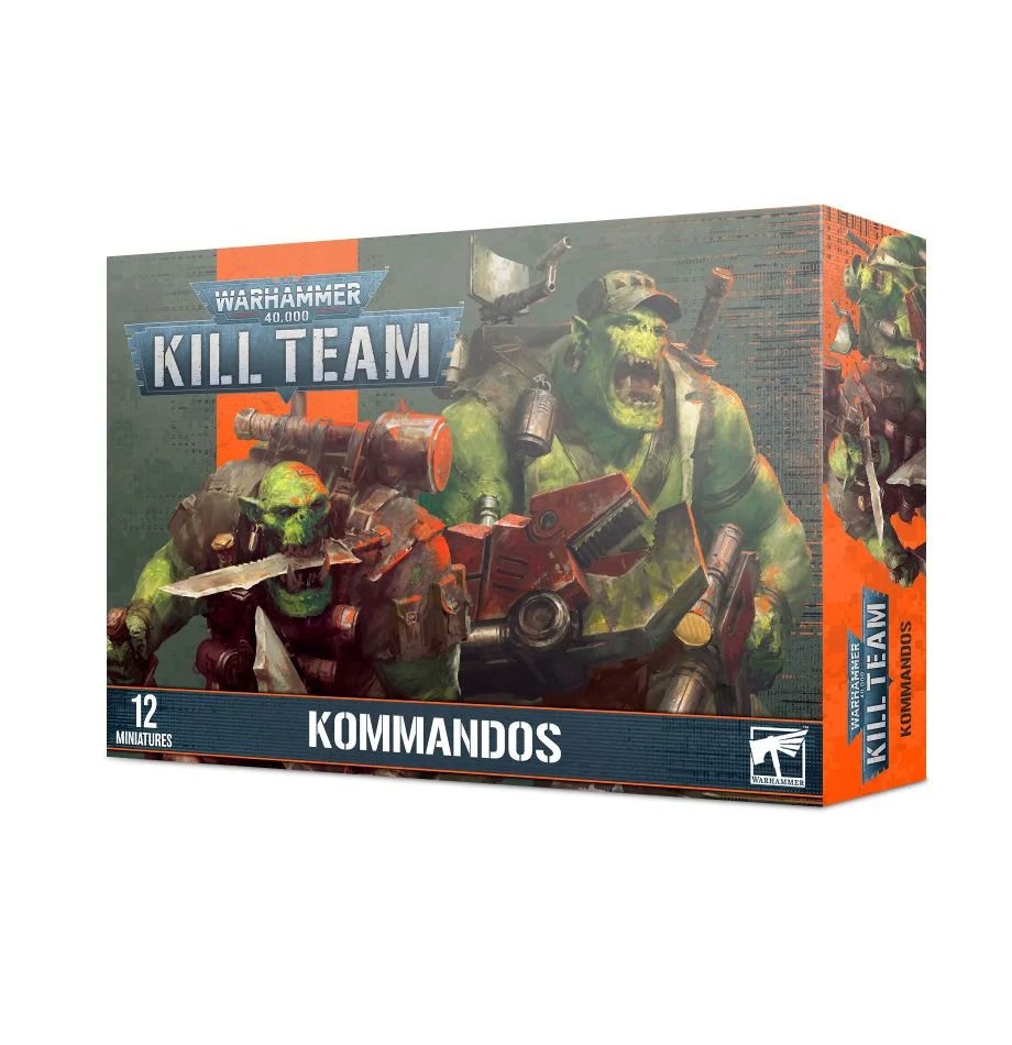 Миниатюры для игры Games Workshop Warhammer 40000: Kill Team - Kommandos 102-86 миниатюра для игры games workshop warhammer 40000 death guard miasmic malignifier 43 78