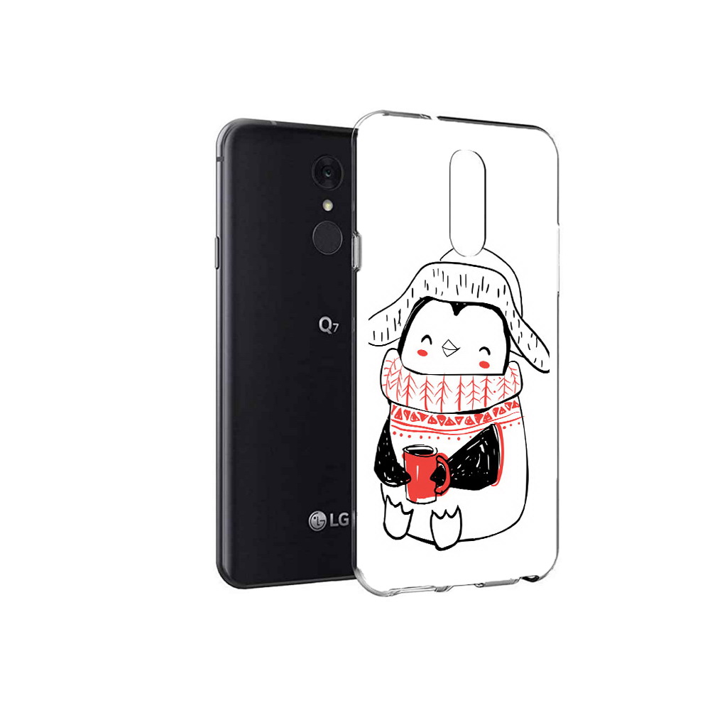 

Чехол MyPads Tocco для LG Q7 Милый пингвин (PT113427.75.115), Tocco