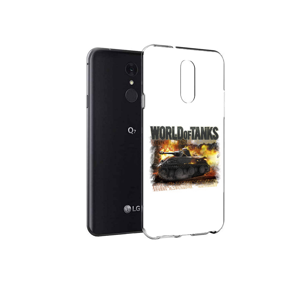 

Чехол MyPads Tocco для LG Q7 Мир танков-2 (PT113427.75.118), Tocco