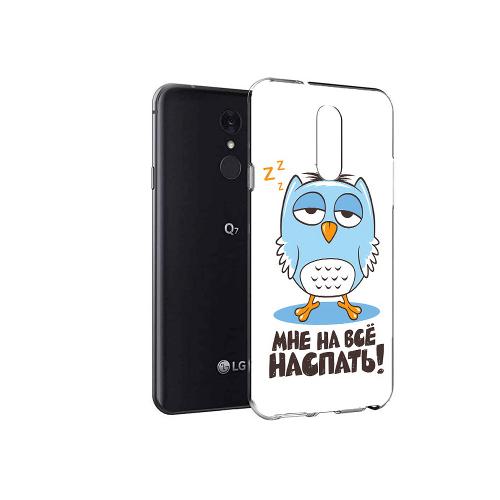 

Чехол MyPads Tocco для LG Q7 Мне на все наспать (PT113427.75.120), Tocco