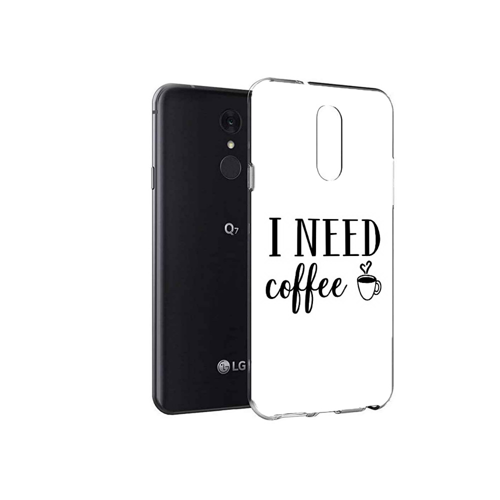 

Чехол MyPads Tocco для LG Q7 Мне нужен кофе (PT113427.75.121), Tocco