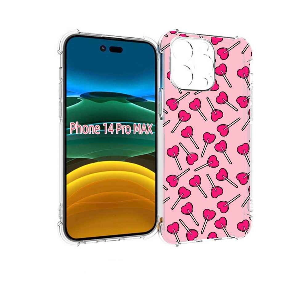 

Чехол MyPads много лединцов для iPhone 14 Pro Max, Прозрачный, Tocco