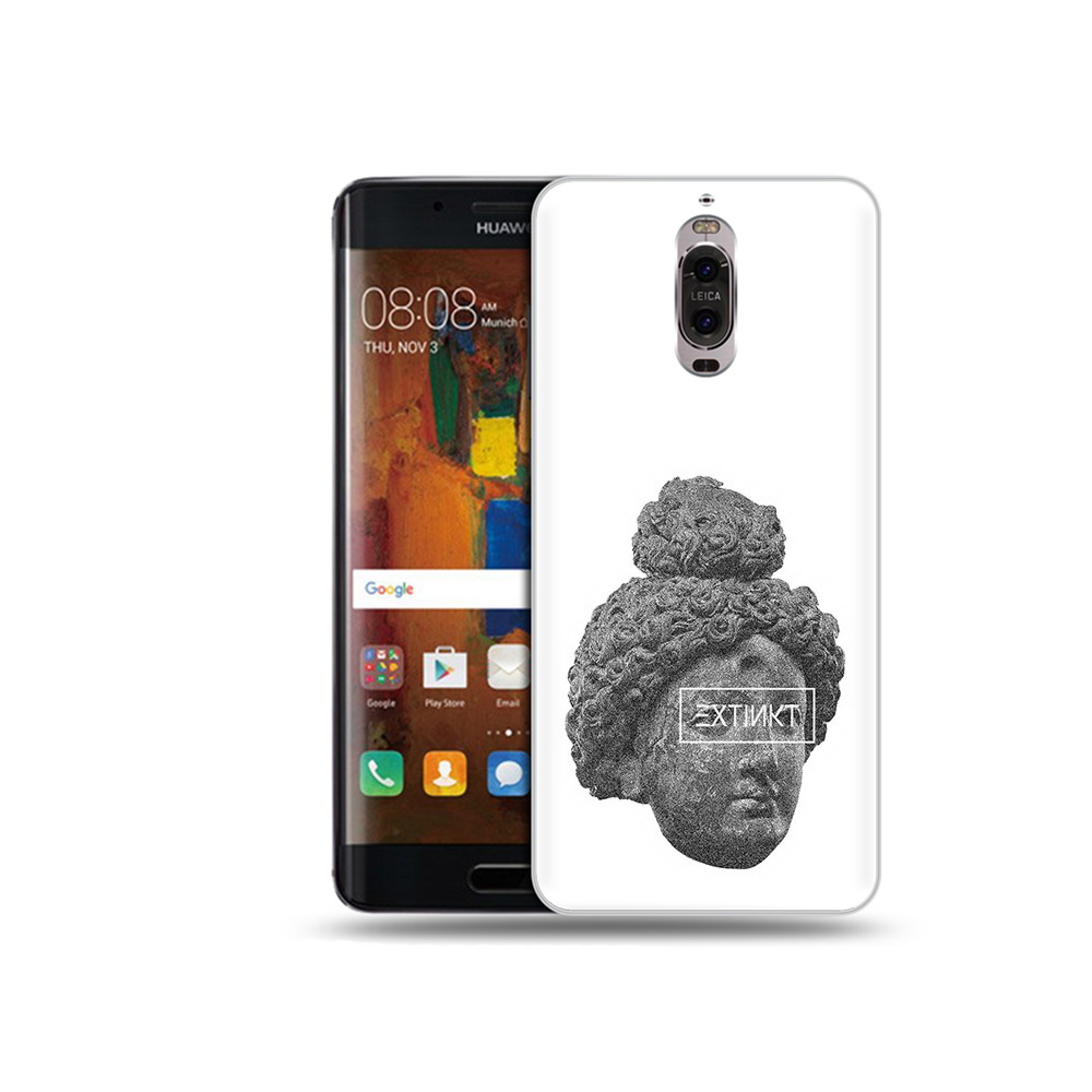 

Чехол MyPads Tocco для Huawei Mate 9 Pro каменное лицо девушки (PT50613.55.383), Прозрачный, Tocco