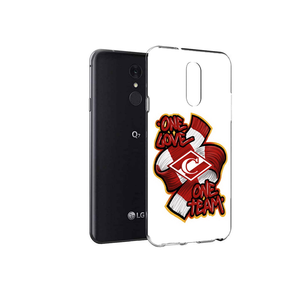 

Чехол MyPads Tocco для LG Q7 Одна любовь-Спартак (PT113427.75.126), Tocco