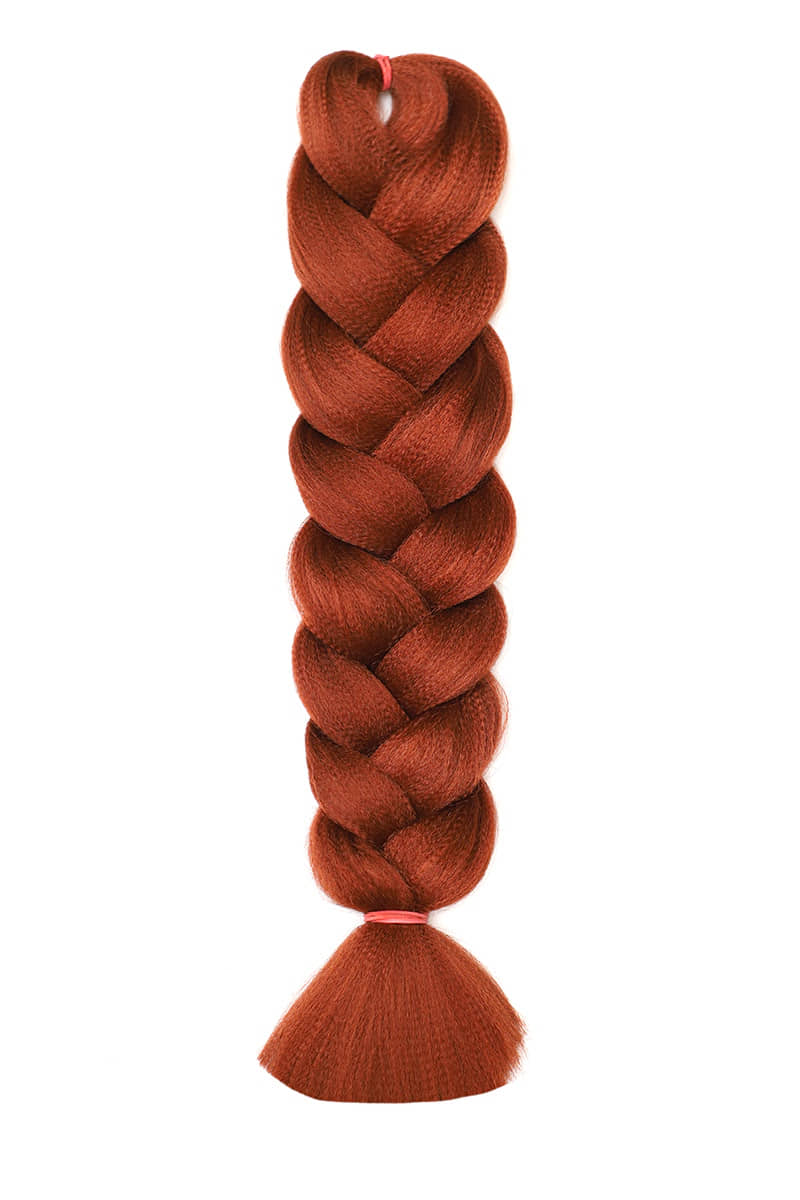 фото Канекалон hairshop 2braids 136 рыжий с красным отливом