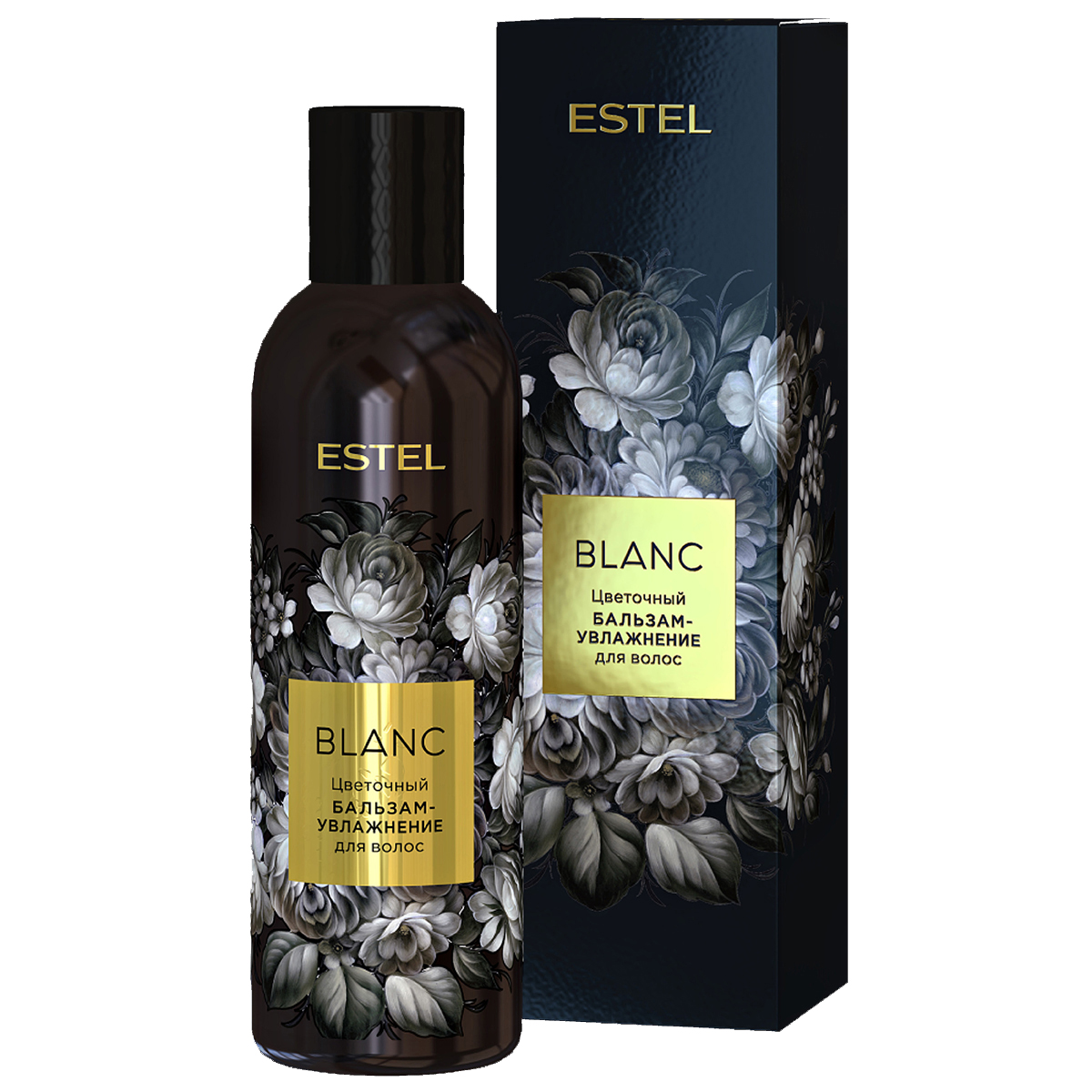 Цветочный бальзам-увлажнение BLANC для питания и плотности волос, 200 мл бальзам для губ крымские сказки шоколадка с натуральным конкретом ванили 7 г