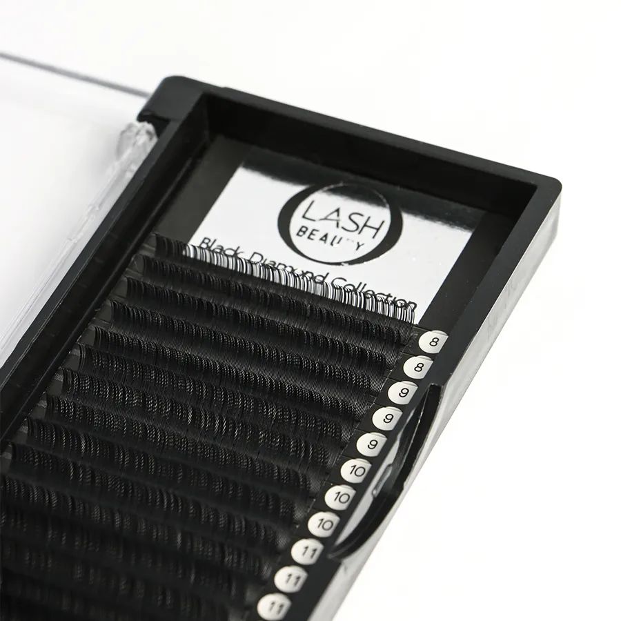 

Ресницы O-Lash Beauty Diamond на ленте микс D+, 0,18, длина 8-13 мм, Черный
