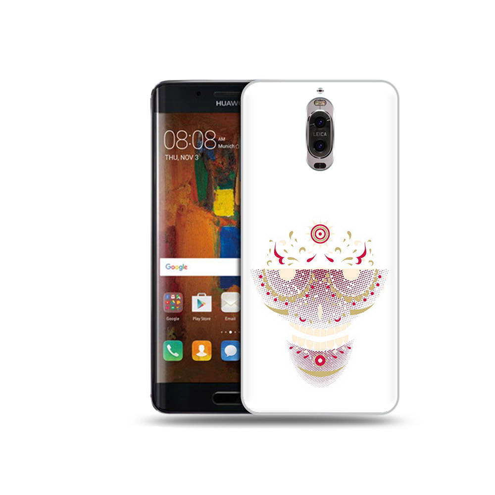 Чехол MyPads Tocco для Huawei Mate 9 Pro карнавальный скелет абстракция (PT50613.55.386)