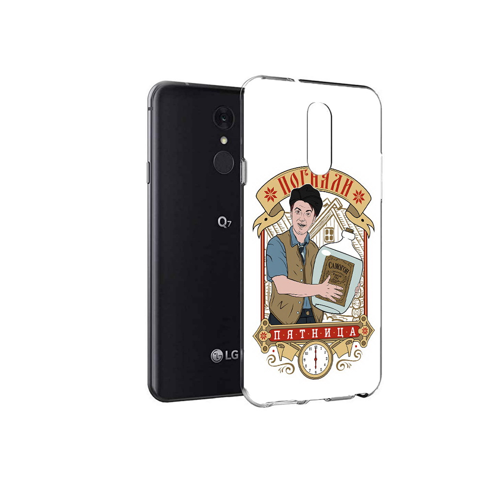

Чехол MyPads Tocco для LG Q7 Погнали пятница (PT113427.75.137), Tocco