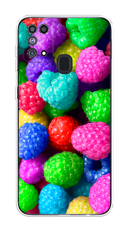 

Чехол на Samsung Galaxy M31 "Леденцовая малина", Фиолетовый;розовый;зеленый, 2100750-1