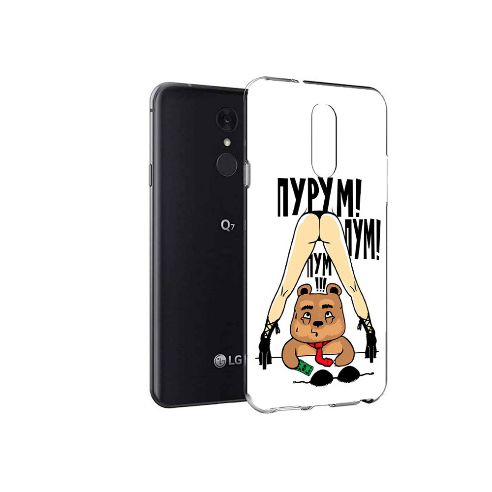 

Чехол MyPads Tocco для LG Q7 Пурум пум пум (PT113427.75.140), Tocco