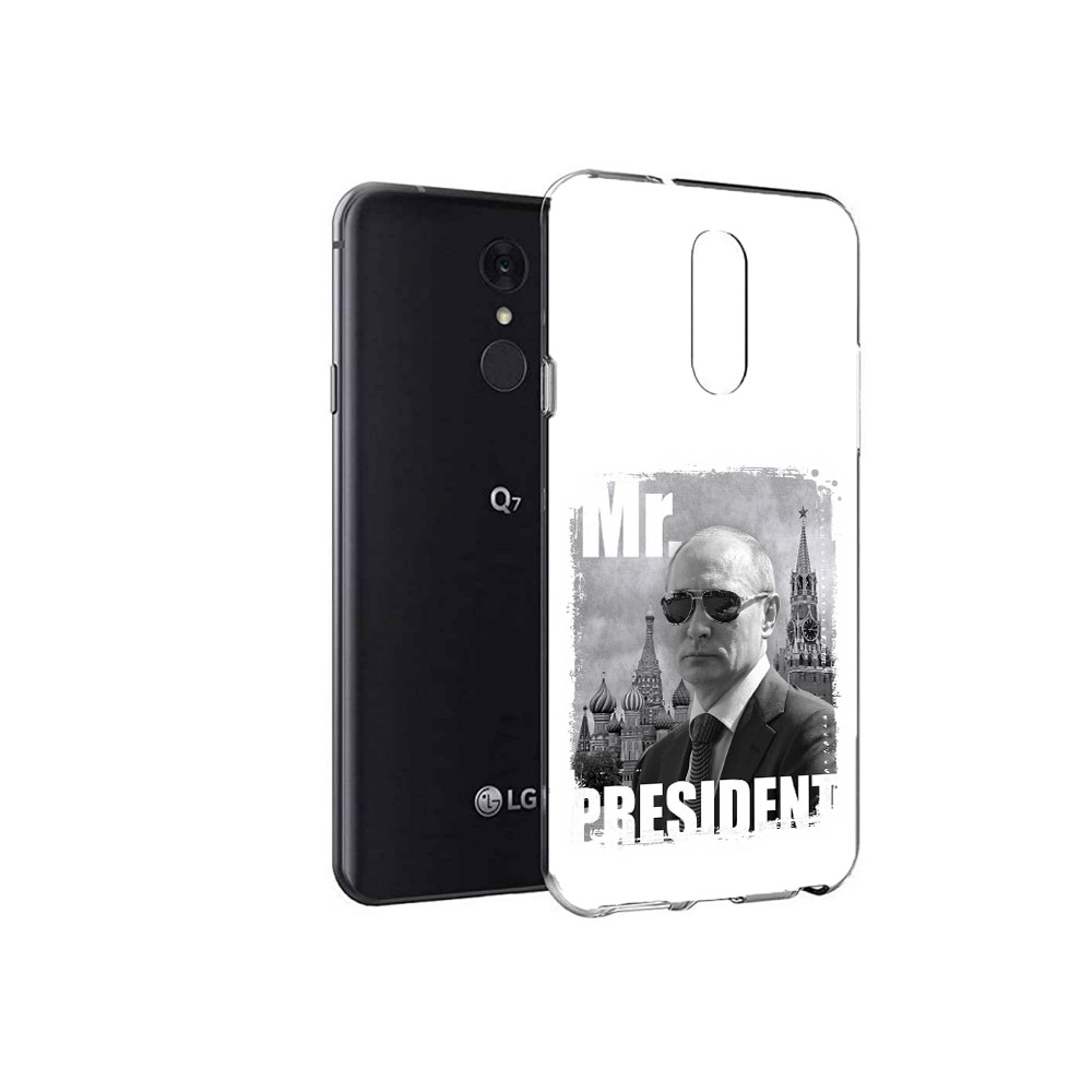 

Чехол MyPads Tocco для LG Q7 Путин (PT113427.75.141), Tocco