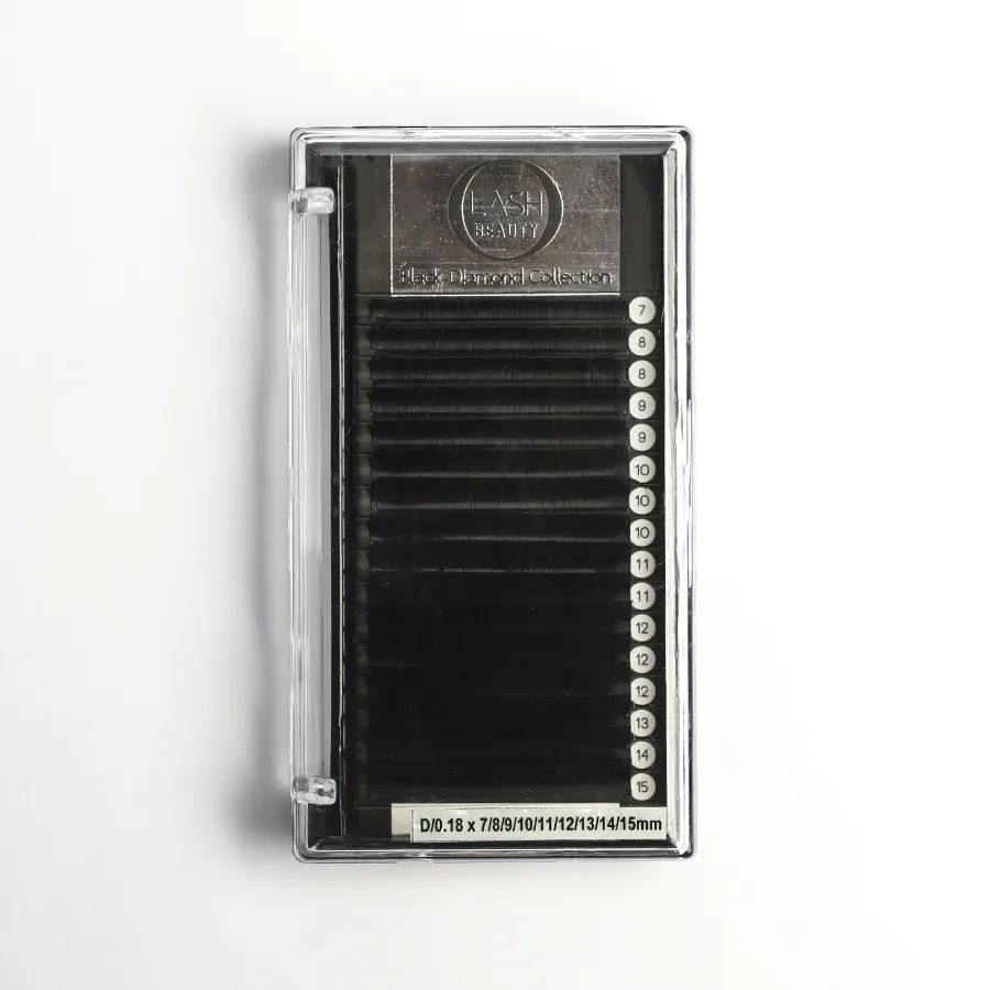 

Ресницы на ленте O-Lash Beauty микс D, 0,18, длина 7-15 мм, Черный