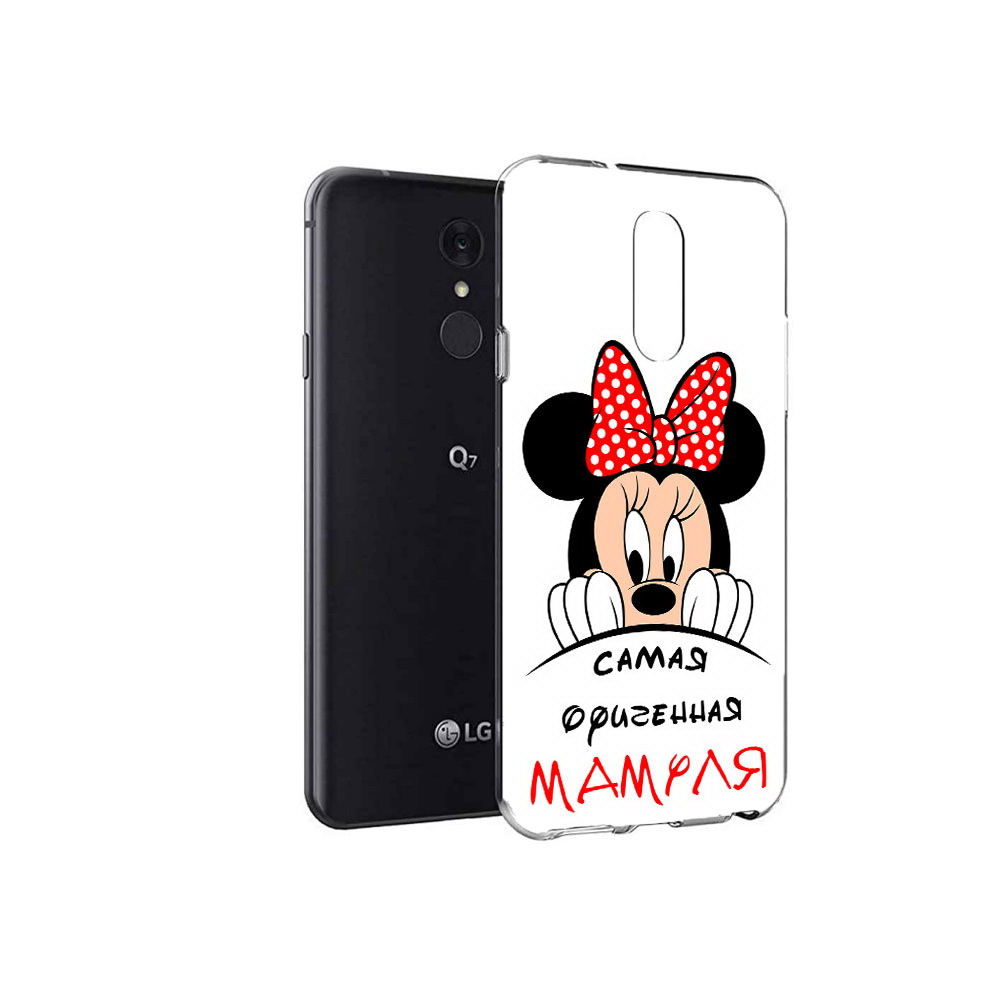 

Чехол MyPads Tocco для LG Q7 Самая лучшая мамуля Мини Маус (PT113427.75.152), Tocco