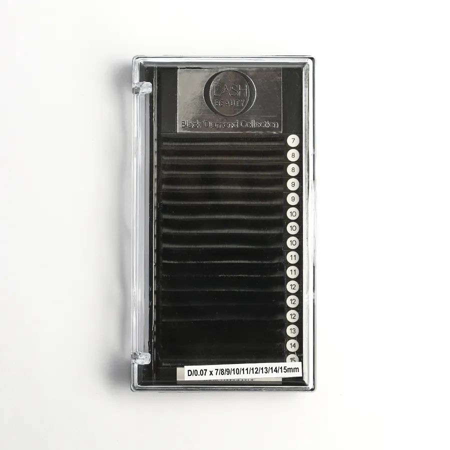 

Ресницы на ленте O-Lash Beauty микс D, 0,07, длина 7-15 мм, Черный