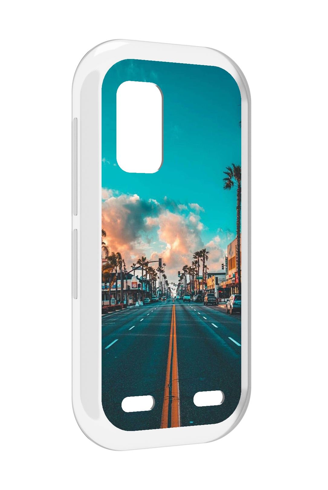 

Чехол MyPads дорога-в-лос-анджелес для UleFone Armor X10 / X10 Pro, Прозрачный, Tocco