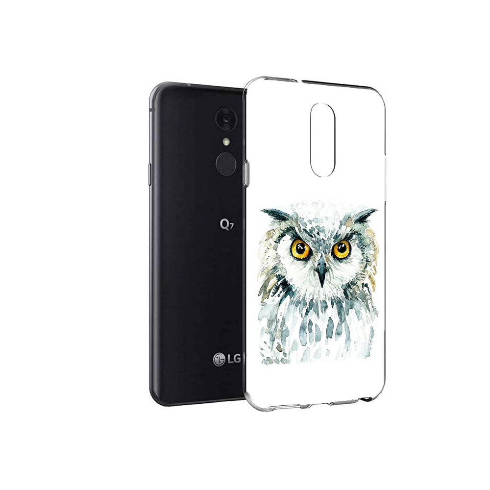 

Чехол MyPads Tocco для LG Q7 Серьезная сова (PT113427.75.156), Tocco