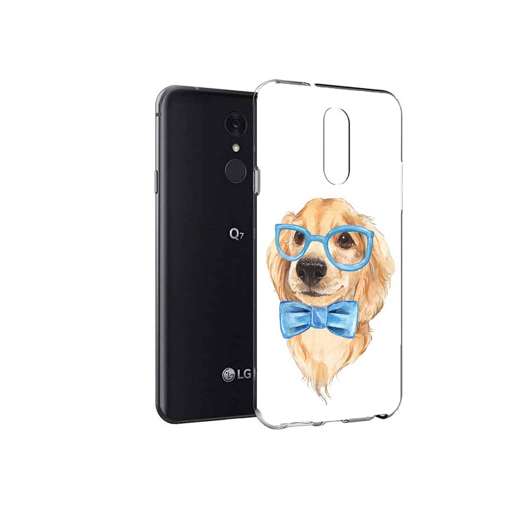 

Чехол MyPads Tocco для LG Q7 Собака интеллигент (PT113427.75.159), Tocco