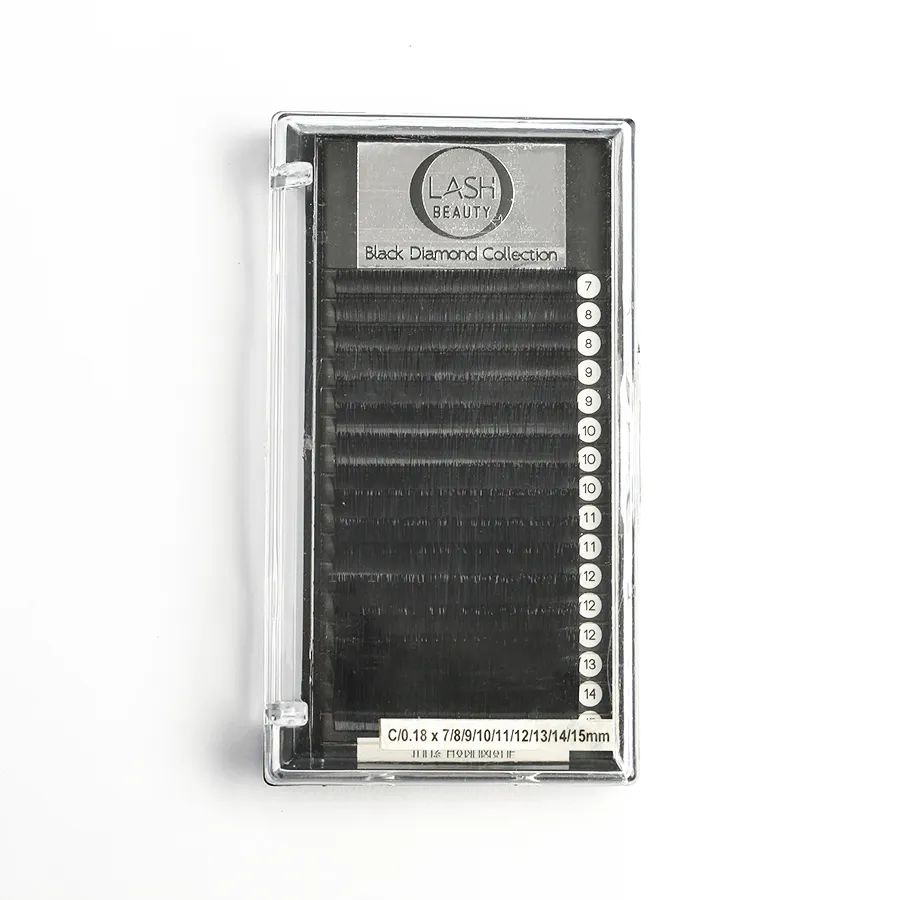 

Ресницы на ленте O-Lash Beauty микс C, 0,18, длина 7-15 мм, Черный