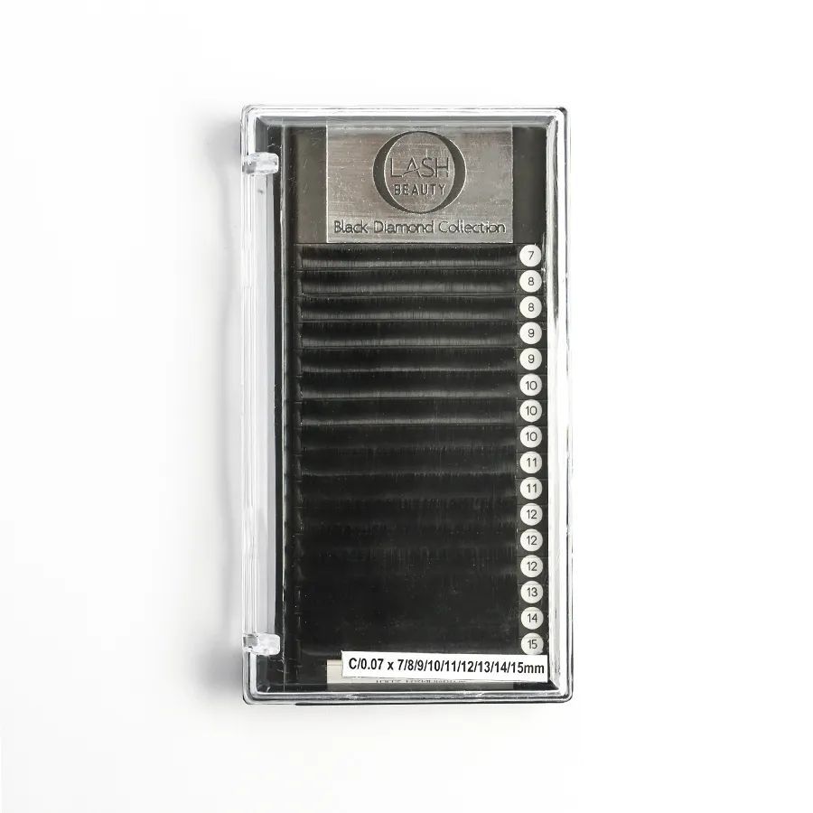 

Ресницы на ленте O-Lash Beauty микс C, 0,07, длина 7-15 мм, Черный