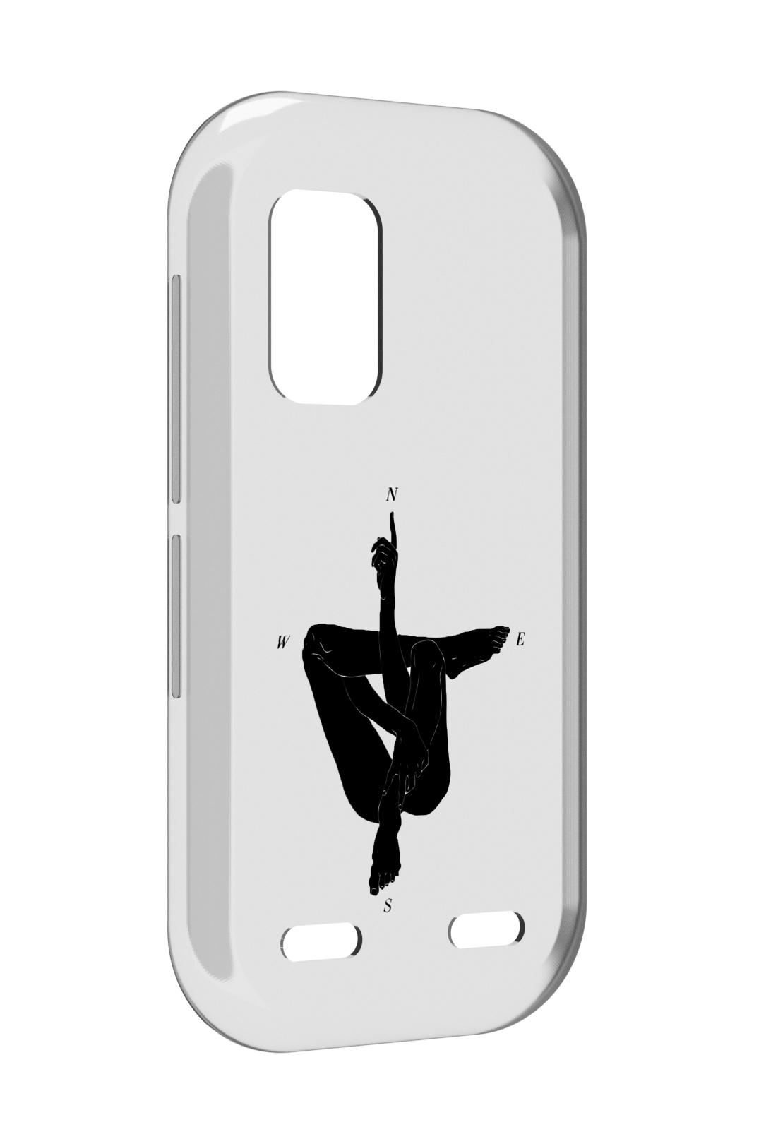 

Чехол MyPads живой компас для UleFone Armor X10 / X10 Pro, Прозрачный, Tocco